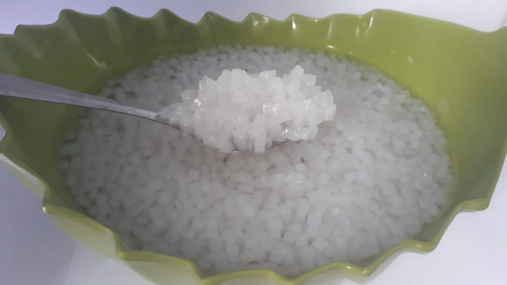 Nata de coco kubus 0.3 cm